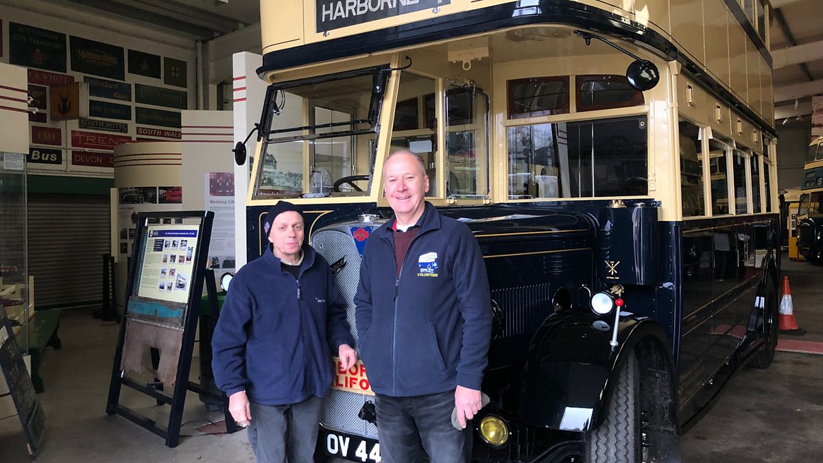 BBC Hereford & Worcester - Malcolm Boyden, A double decker bus in ...