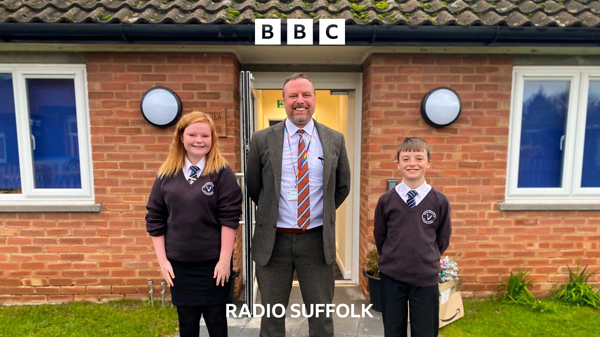BBC Radio Suffolk Luke Deal, Holbrook Academy open new safe space for