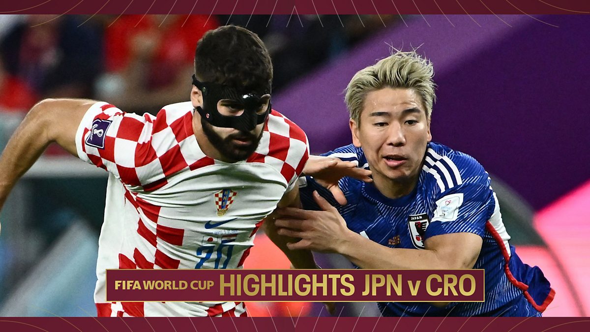 BBC Sport - FIFA World Cup 2022, Mini-Highlights: Japan v Croatia