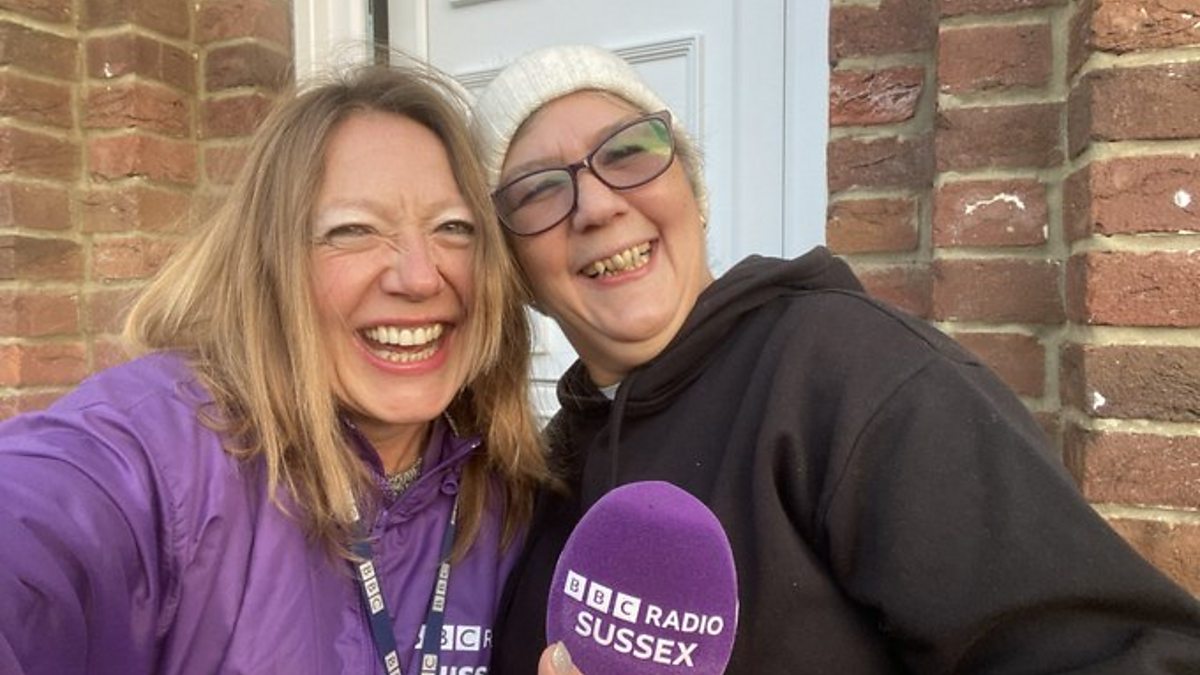 BBC Radio Sussex Mark Carter, Christmas comes early for hundreds of