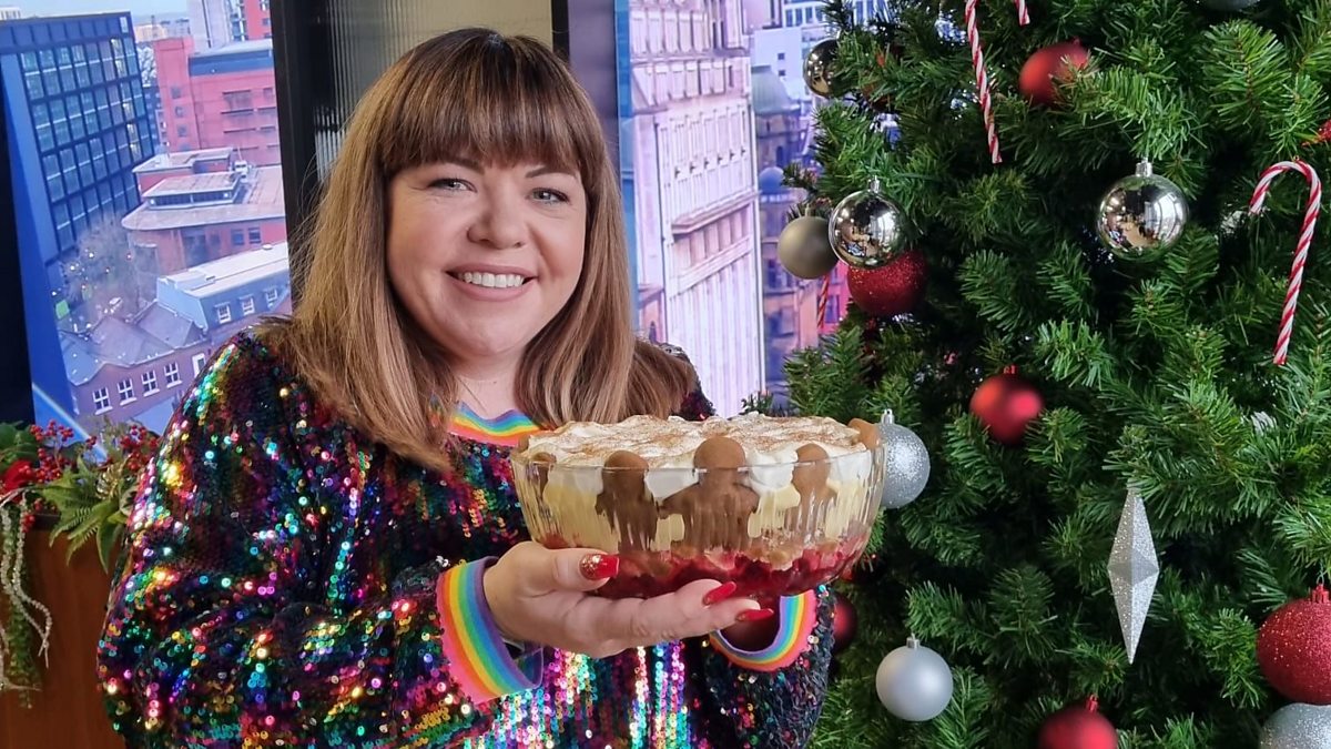 BBC One Morning Live Briony's Raspberry & Ginger Trifle