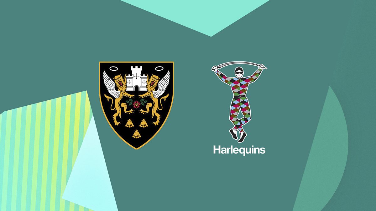 northampton saints v harlequins live stream