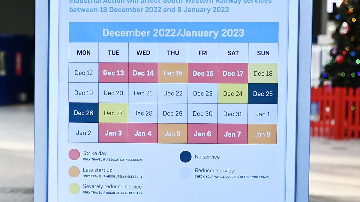 BBC Train strikes how are they impacting businesses?