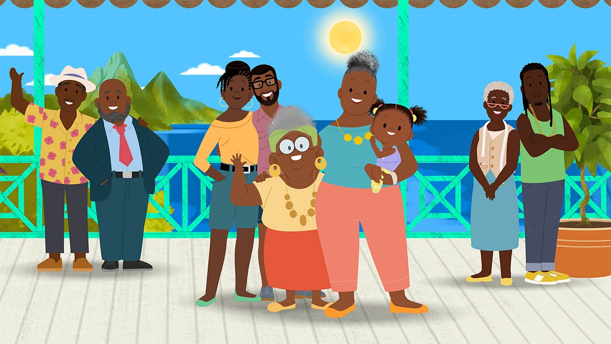 JoJo & Gran Gran - Specials: Its Time to Visit Saint Lucia - BBC iPlayer - Jojo & Gran Gran Season 5 Episode 10
