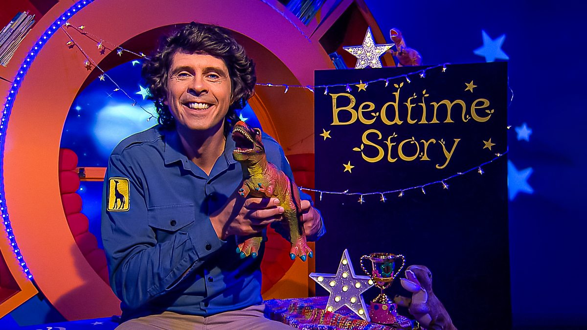 CBeebies Bedtime Stories - A-E: Andy Day - Dinos Dont Give Up - BBC iPlayer