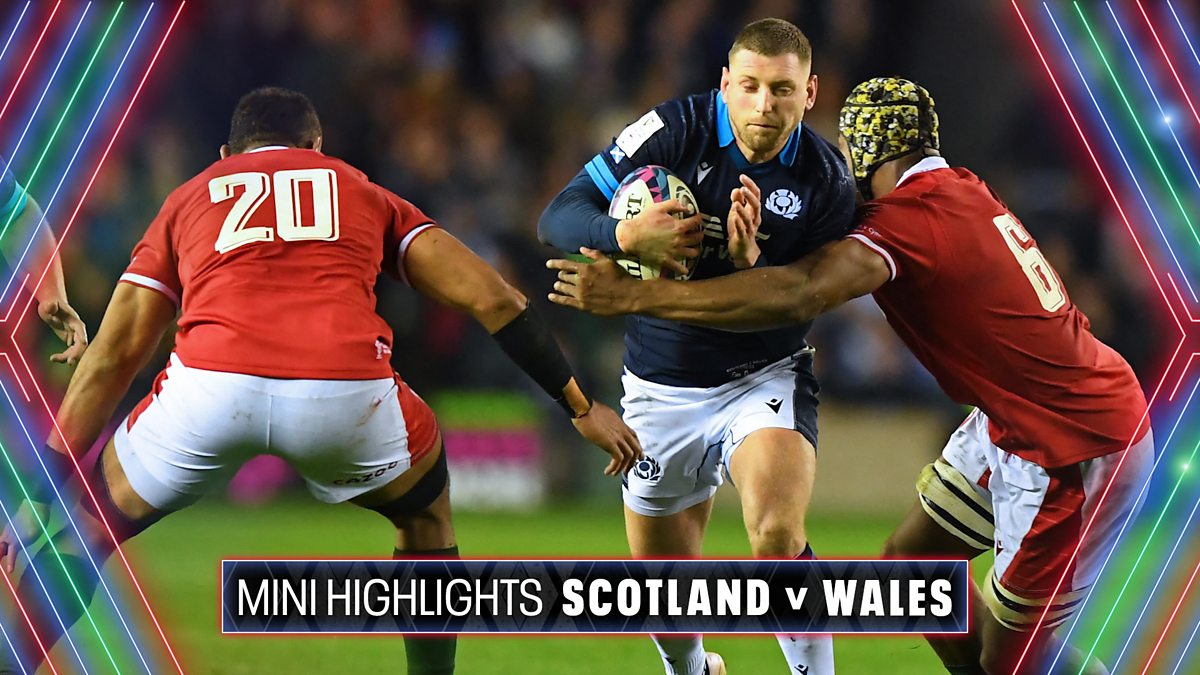 Søjle Måge champignon BBC Sport - Six Nations Rugby, Scotland v Wales Mini-Highlights