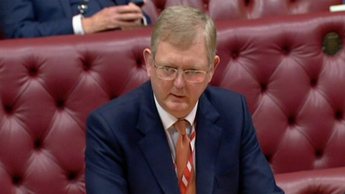 BBC Parliament - House Of Lords, Northern Ireland Executive Formation Bill