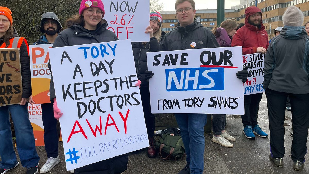 bbc-on-the-picket-line-with-striking-doctors