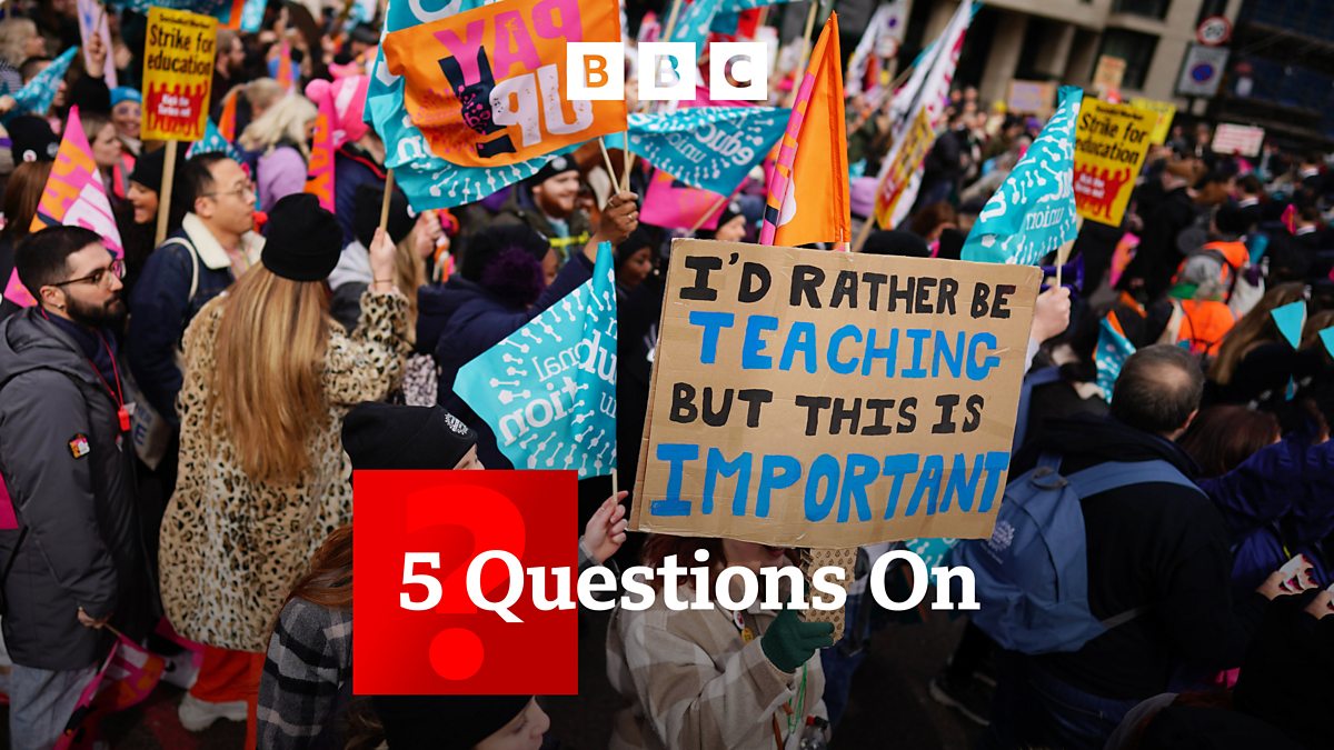 BBC News - 5 Questions On, Teacher Strikes - How It Affects You