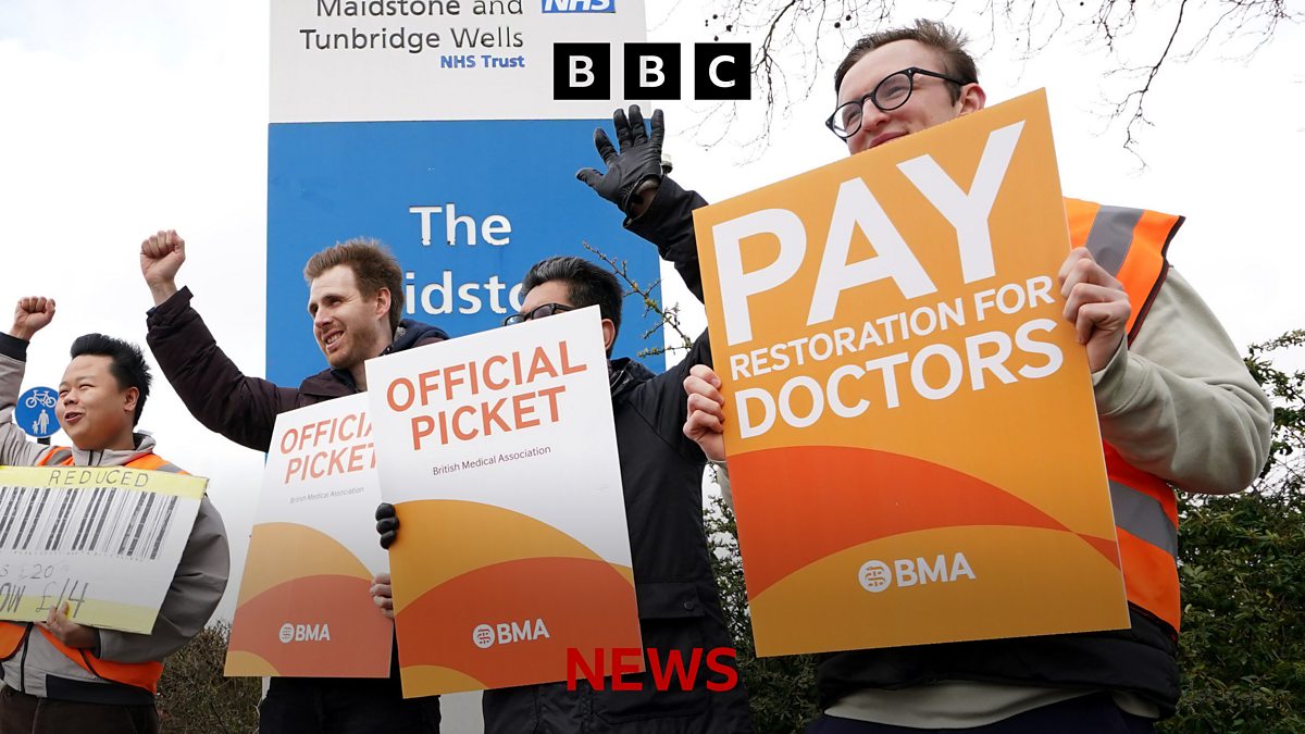 BBC - Junior Doctors In England To Start 4-day Strike