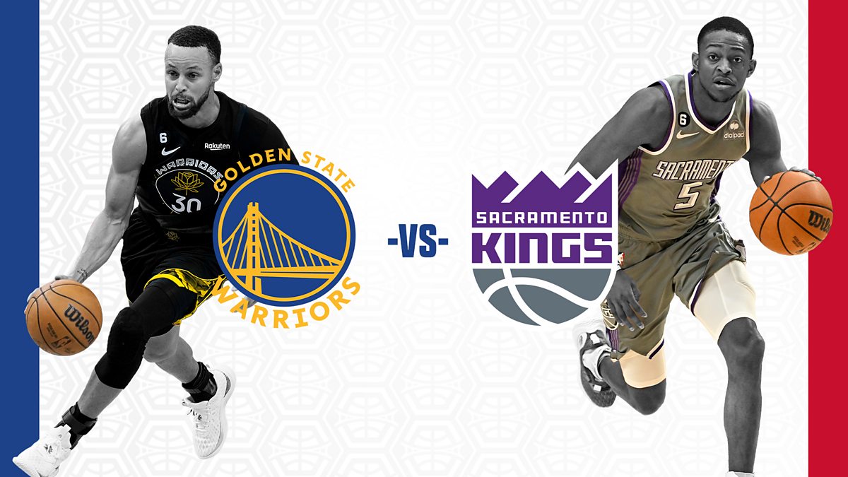 BBC Sport NBA, 2023, Golden State Warriors v Sacramento Kings