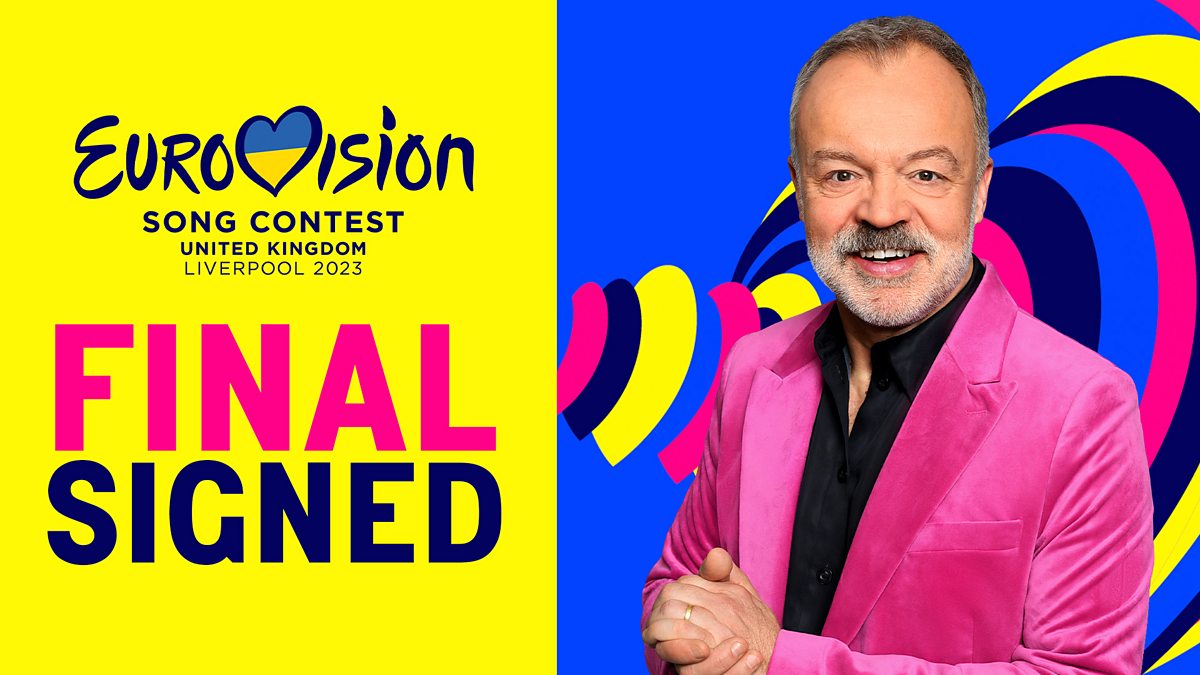 Bbc One Eurovision Song Contest 2023 Signed Final 