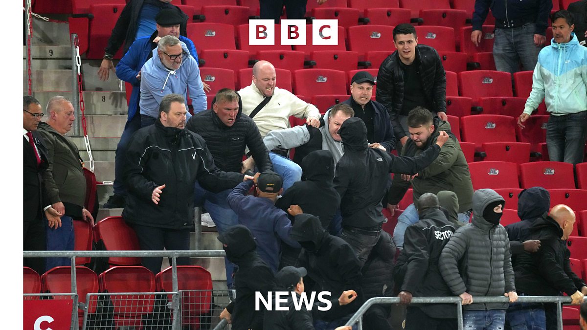 BBC 'Awful scenes' at West Ham game