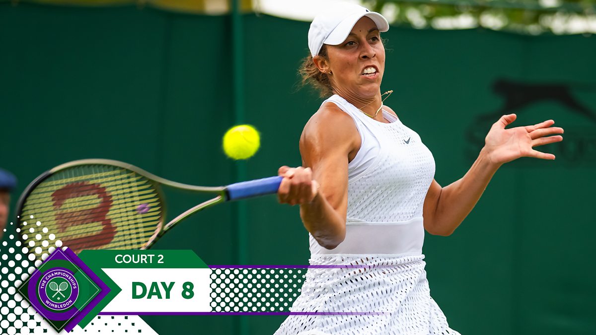 BBC iPlayer Wimbledon Day 8, Part 1