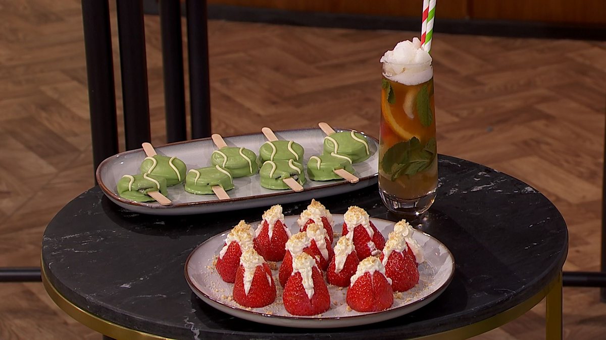 BBC One - Morning Live - Jemma's Wimbledon Sweet Treats