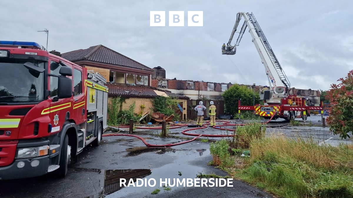 BBC Radio Humberside BBC Radio Humberside, Fire at former Reeds Hotel