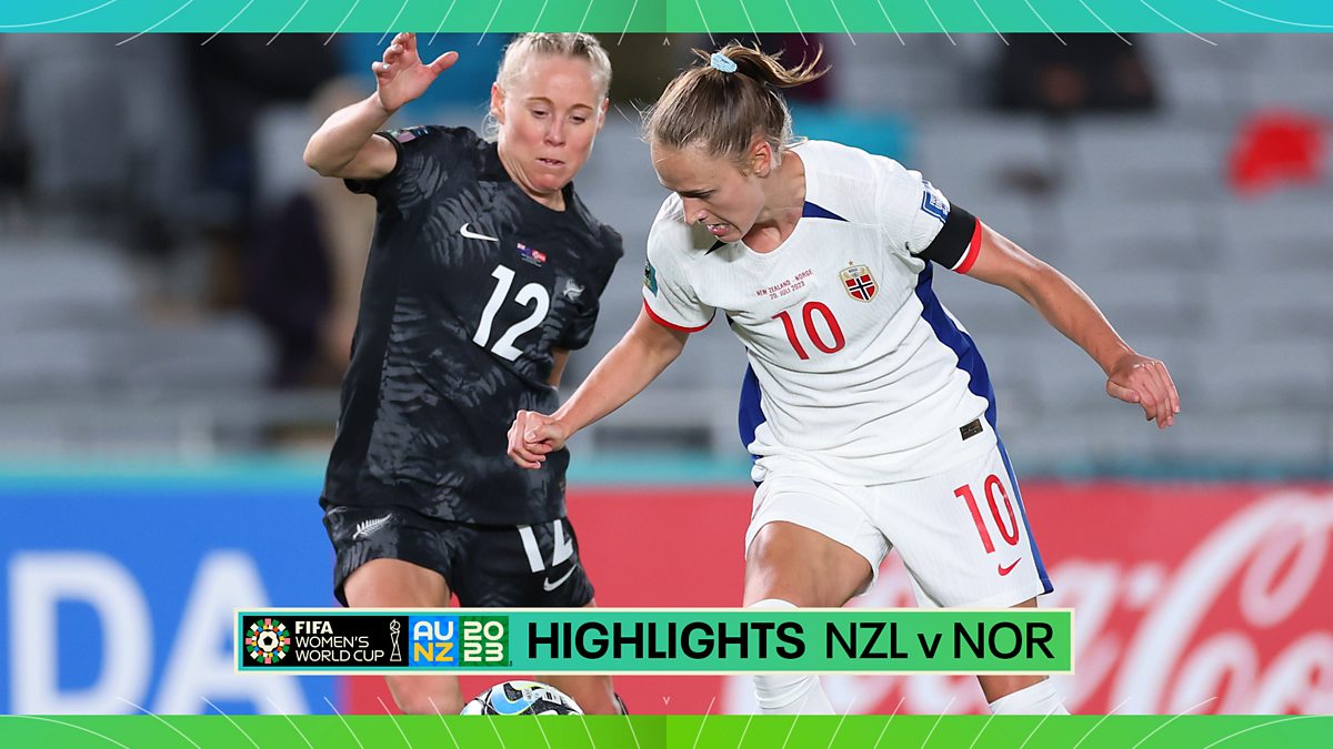 Bbc Sport Fifa Womens World Cup 2023 Mini Highlights New Zealand Vs Norway 