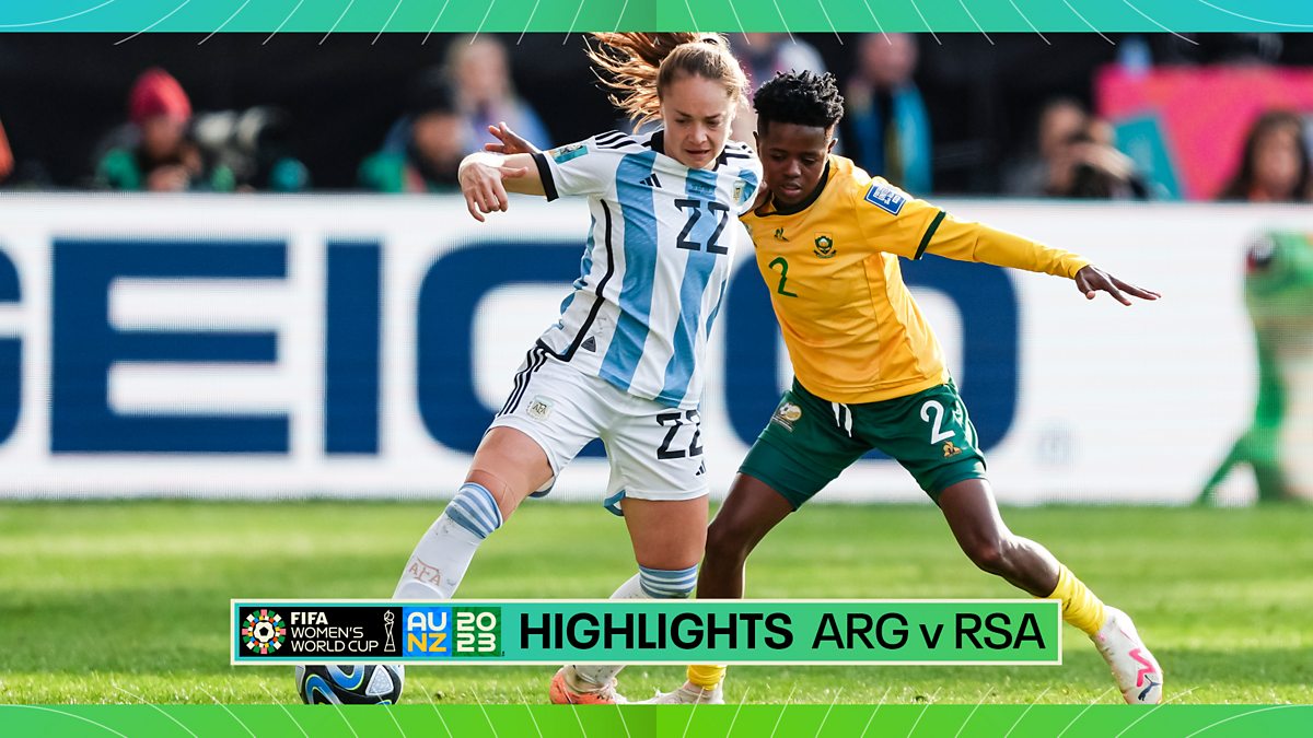 Bbc Iplayer Fifa Womens World Cup 2023 Mini Highlights Argentina Vs South Africa 