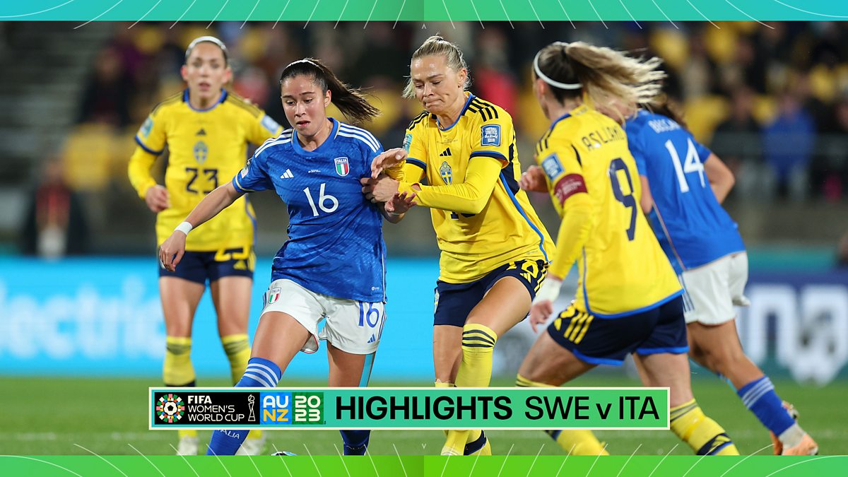 Bbc Iplayer Fifa Womens World Cup 2023 Mini Highlights Sweden Vs Italy 