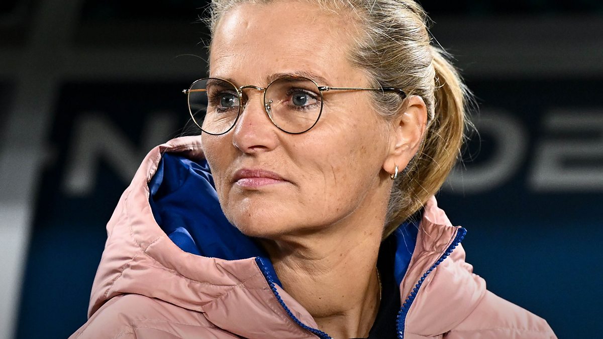 BBC How Sarina Wiegman is preparing for Lionesses' final