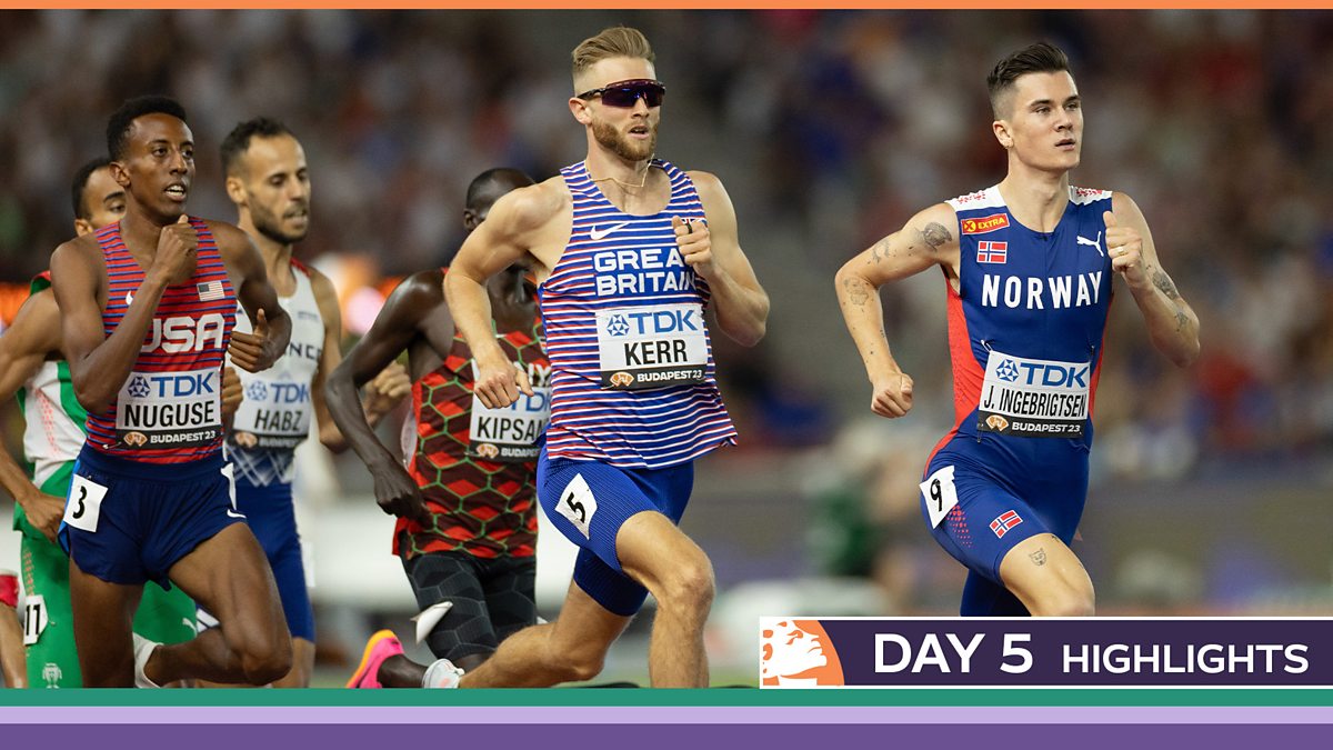 BBC Sport - World Athletics Championships, Budapest 2023, Day 5 Highlights