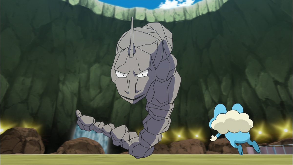 Onix is in distress, Pokémon