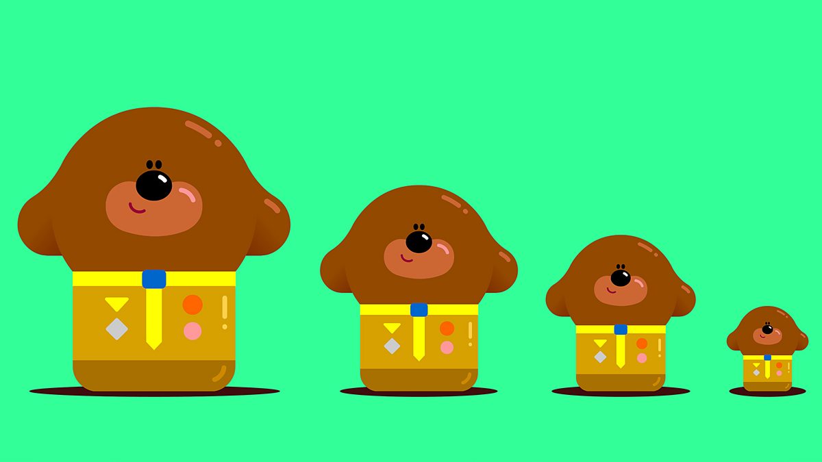 Hey Duggee - Series 4: 32. The Size Badge - Audio Described - BBC iPlayer