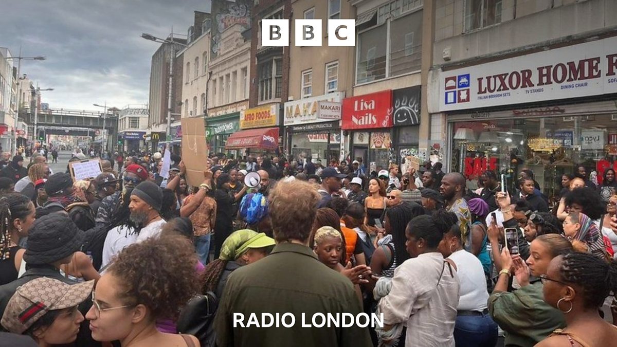 BBC Radio London BBC Radio London, Peckham Why was there a protest outside a beauty shop?