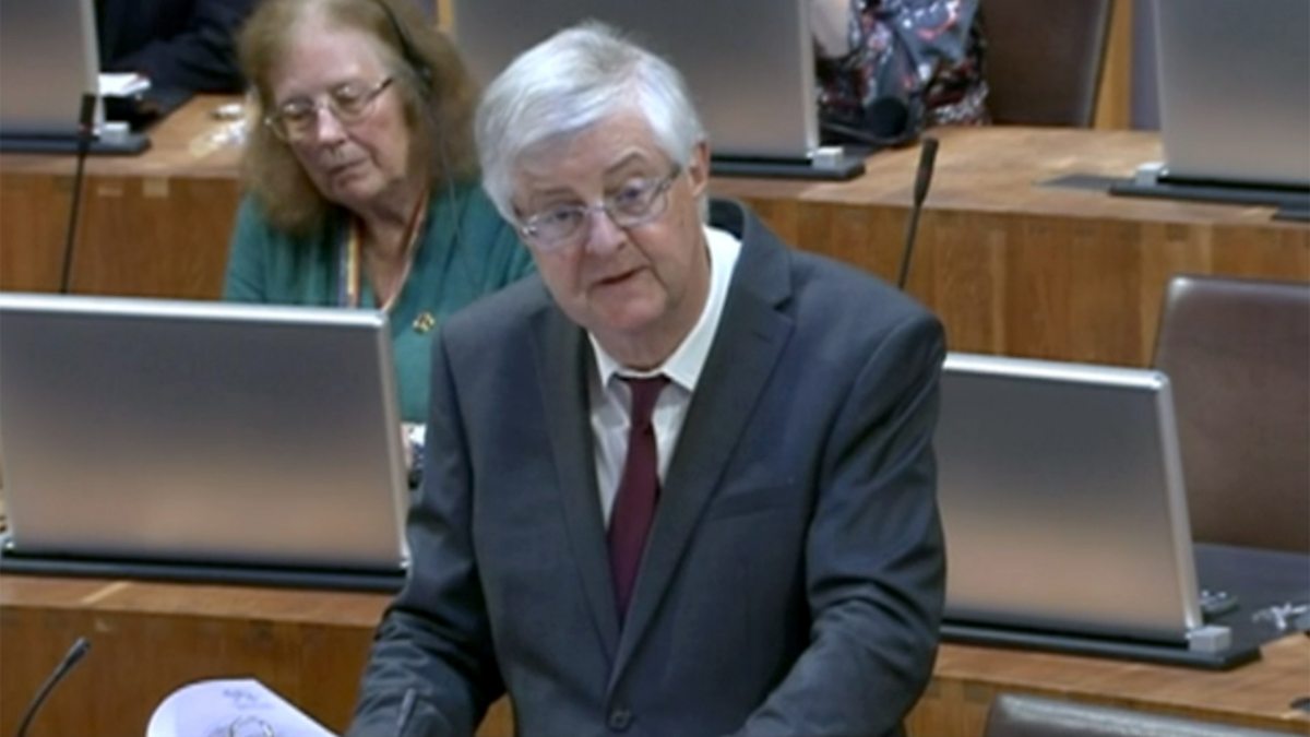 Welsh First Ministers Questions - 12/09/2023 - BBC iPlayer