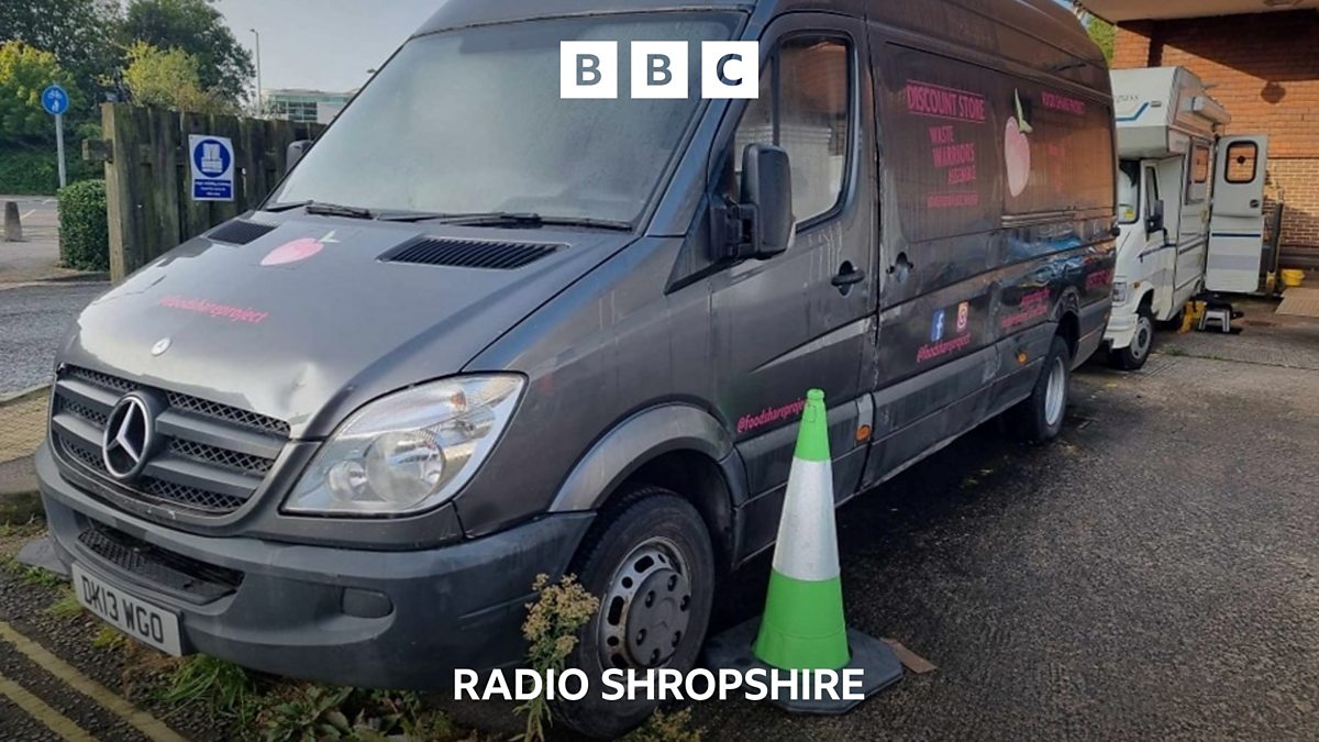 BBC Radio Shropshire BBC Radio Shropshire, Telford food share van appeal