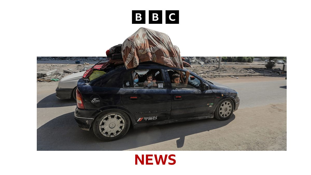 BBC - Latest: Civilians Seen Fleeing Northern Gaza