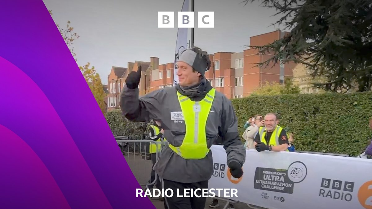 BBC Radio Leicester - Leicester, Vernon's Children in Need ultramarathon