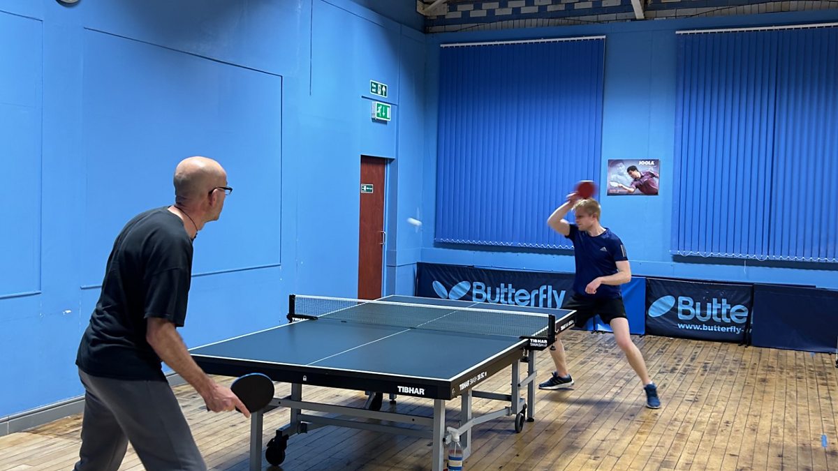 BBC Radio Leicester Game Night, Table Tennis, Table Tennis "Mentally