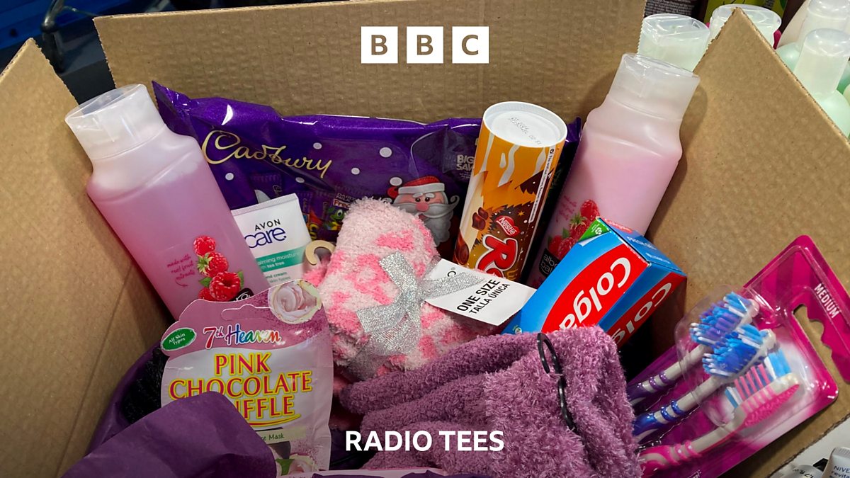 BBC Radio Tees BBC Radio Tees, Thornaby community Christmas wrapping