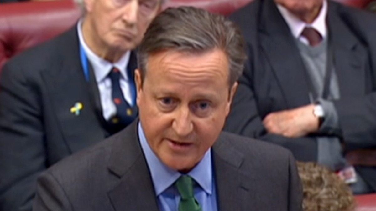 BBC Parliament House of Lords, Foreign Secretary's Questions