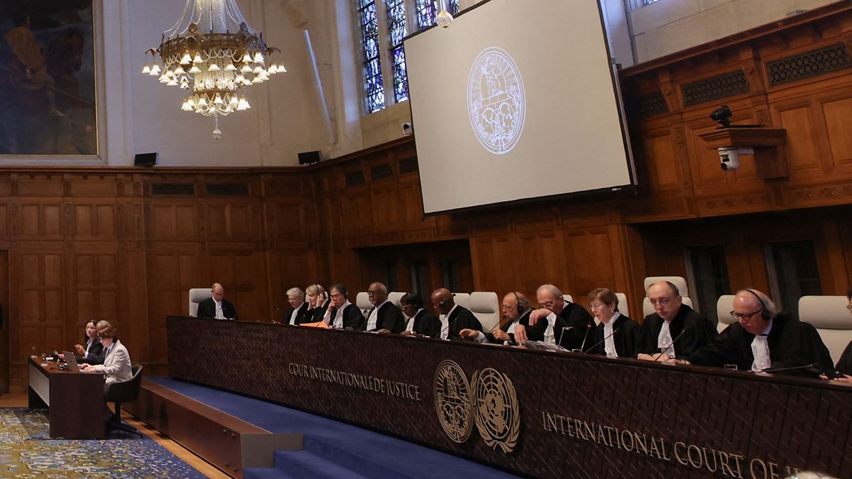 International Court of Justice - South Africa vs Israel - Oral argument ...