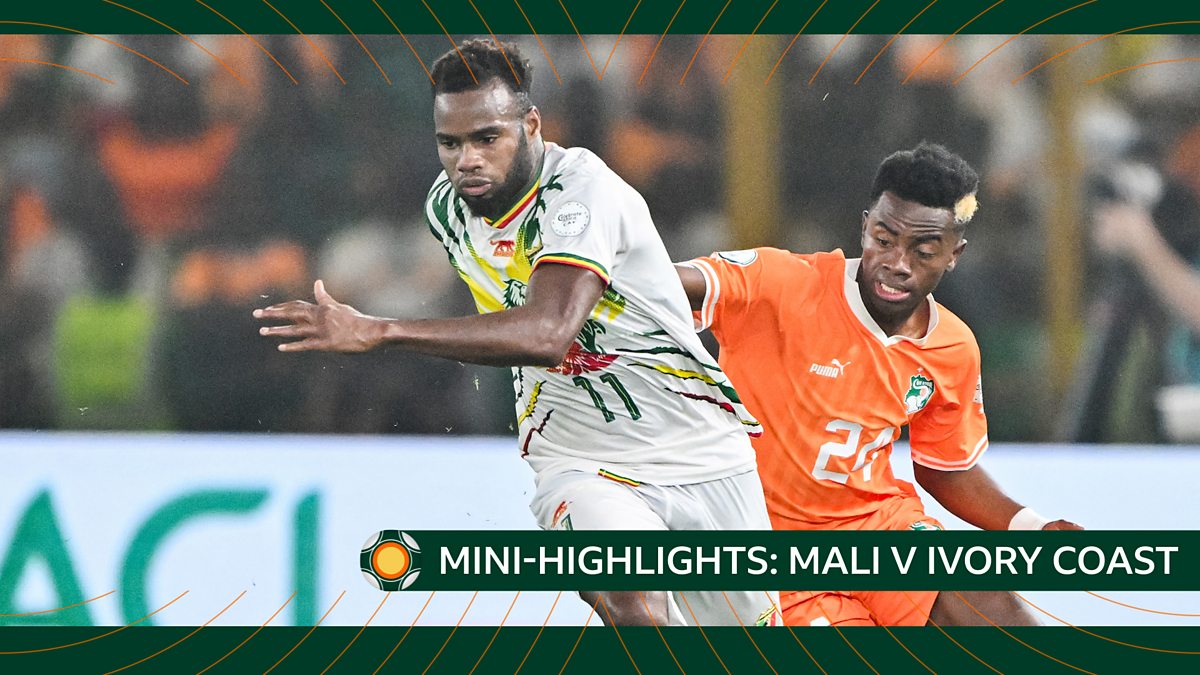 BBC Three - Africa Cup of Nations, 2024, AFCON QF Mini Highlights: Mali v Ivory  Coast
