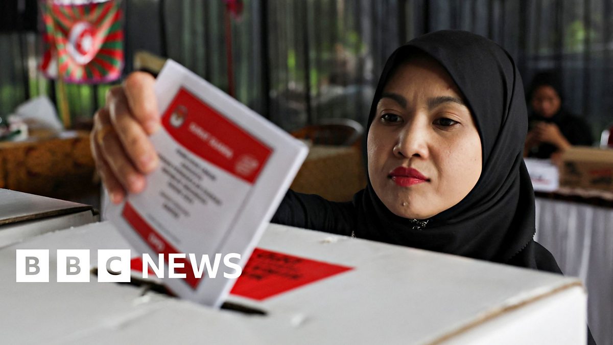 BBC News - Voting Closes In Indonesia Election