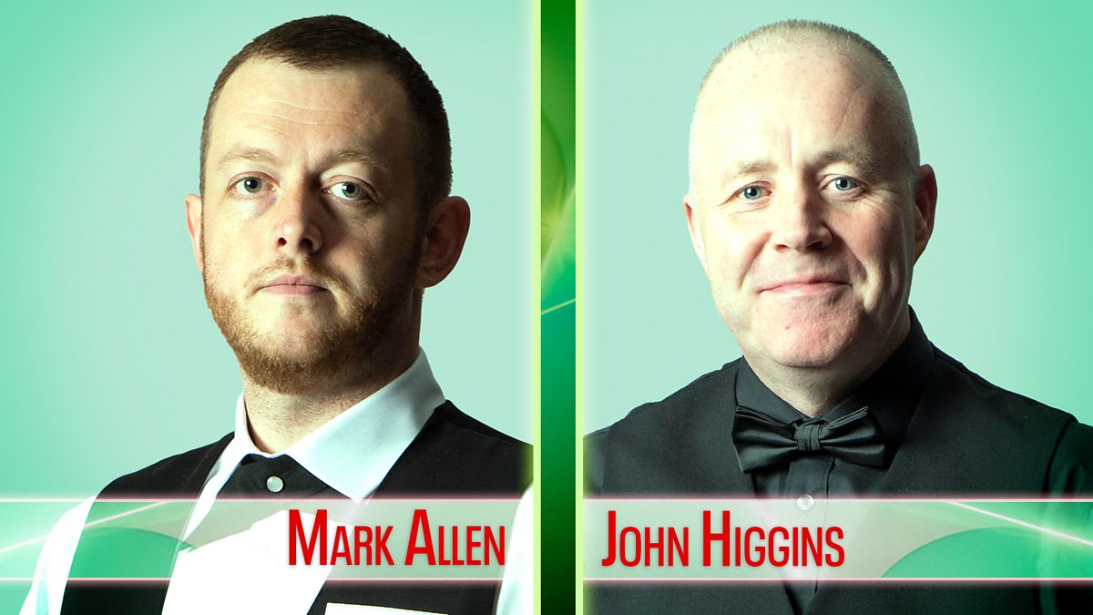 Welsh Open snooker - Allen v Higgins