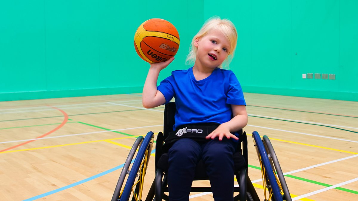 CBeebies - I Can Do It, You Can Too, Series 1, Wheelchair Basketball ...