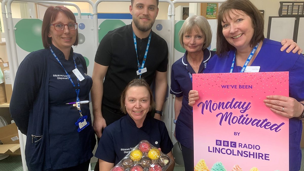 BBC Radio Lincolnshire Frances Finn, Sean Dunderdale sits in (19/02