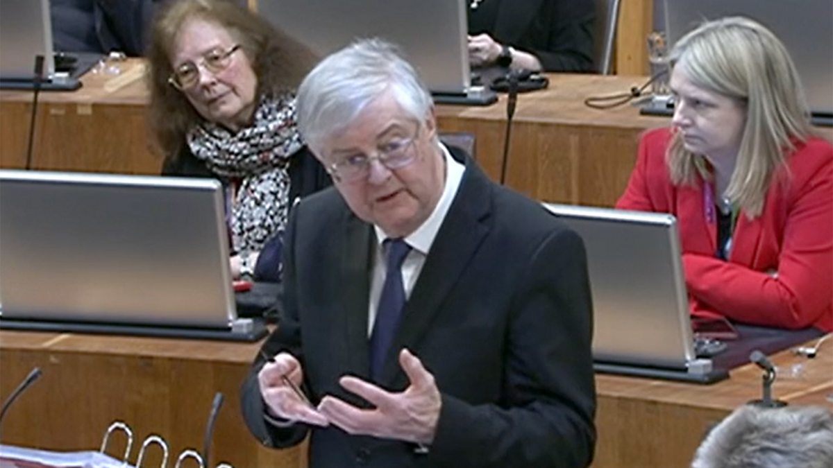 BBC Parliament - Welsh First Minister's Questions, 05/03/2024