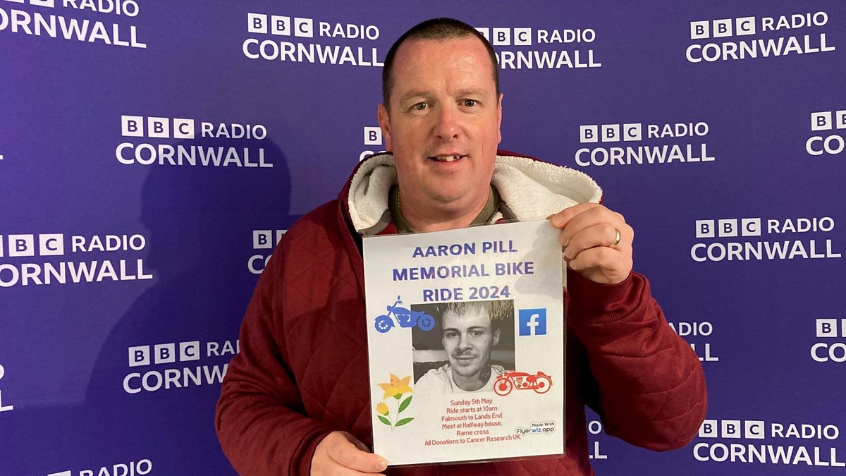 BBC Radio Cornwall - Julie Skentelbery, 12/03/2024, Memorial ride to ...