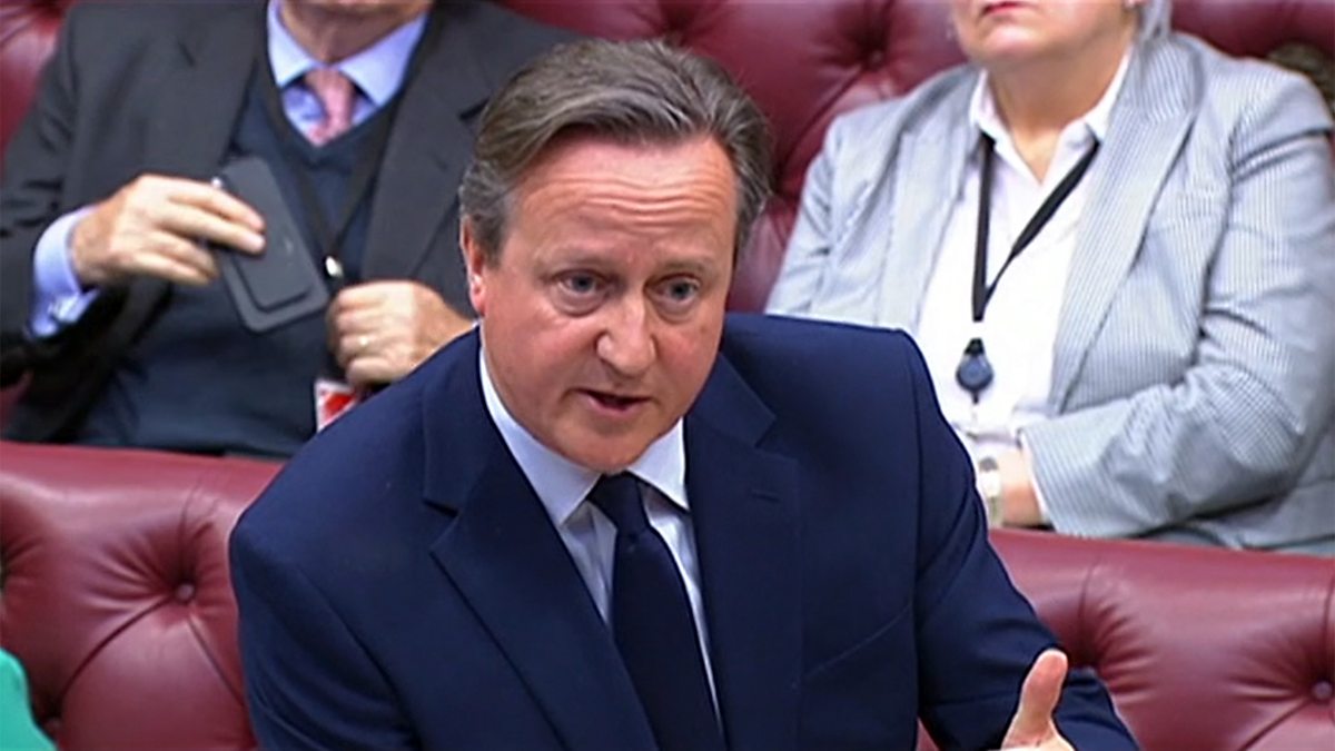 BBC Parliament House of Lords, Foreign Secretary's Questions