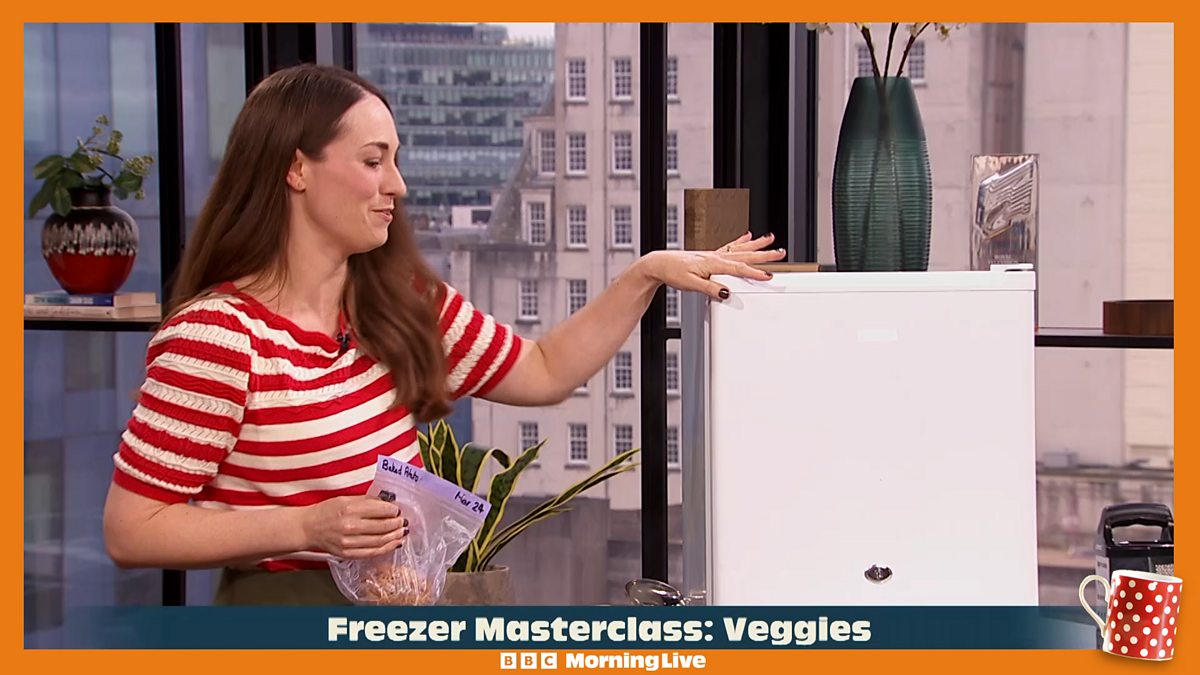 BBC One Morning Live, How to freeze and defrost vegetables