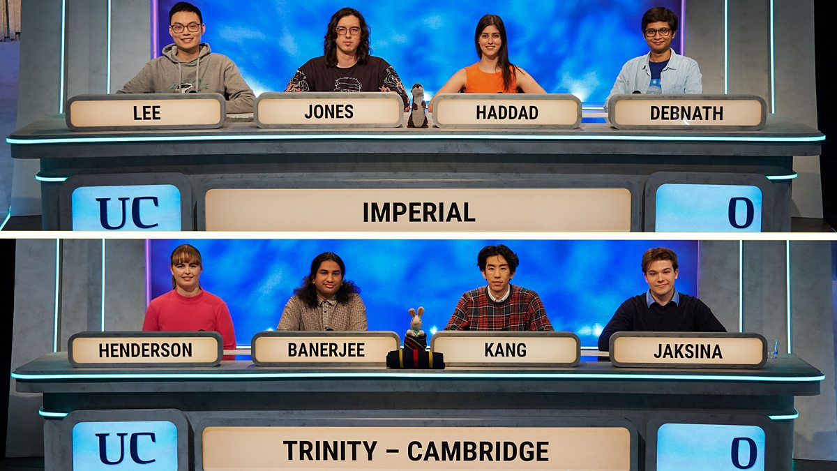 BBC Two University Challenge, 2023/24, SemiFinal 1