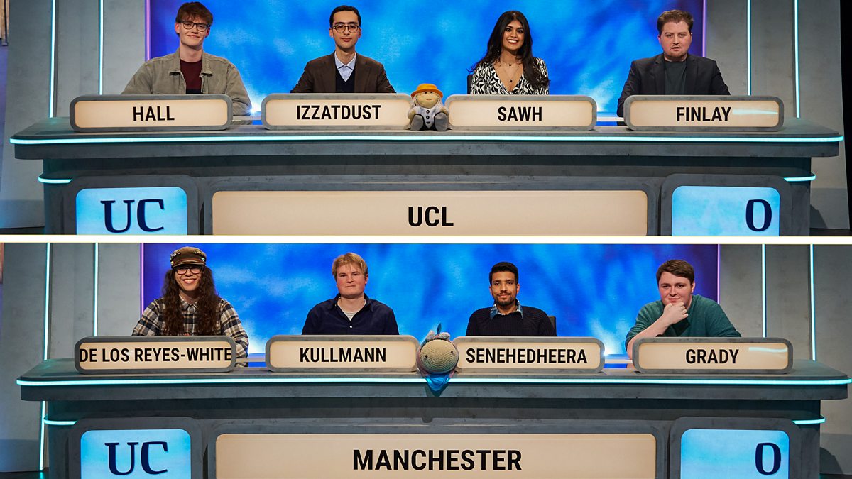 BBC Two University Challenge, 2023/24, SemiFinal 2