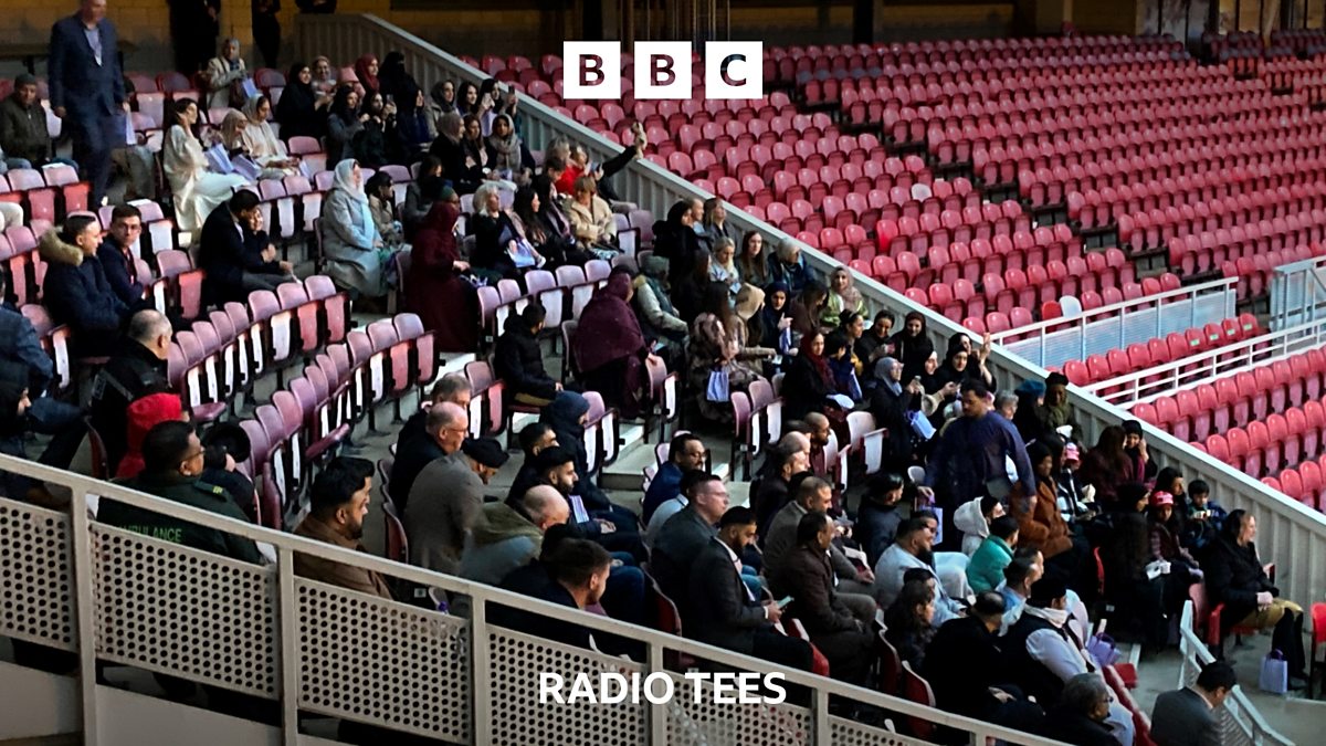BBC Radio Tees - BBC Radio Tees, First ever Iftar held at Riverside Stadium