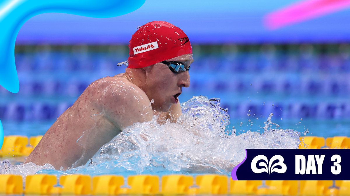 BBC Sport Swimming, Aquatics GB Swimming Championships, 2024 Day Three