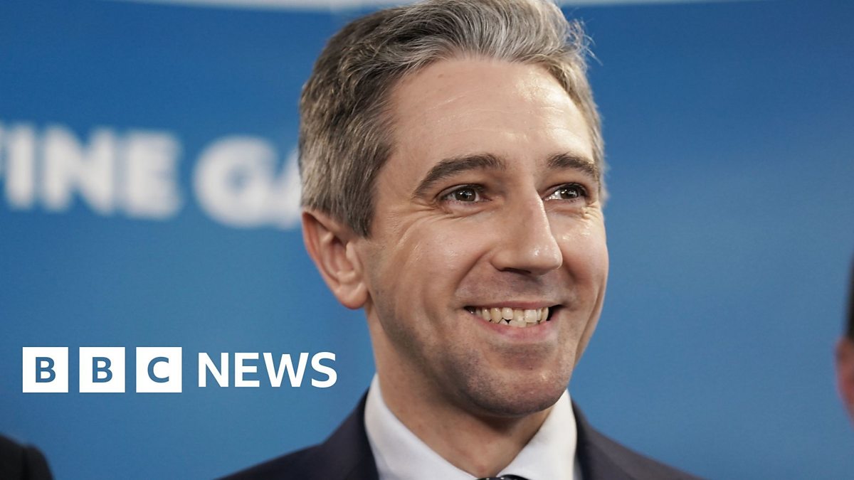 BBC News Simon Harris Set To Taoiseach